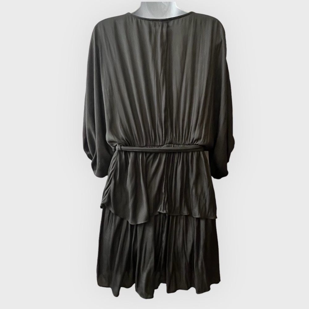 C’isa Gray tie waist dress size M - Picture 5 of 8